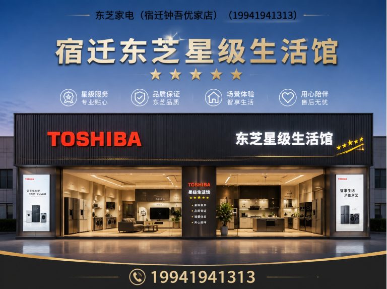 宿豫区东芝家电展示图